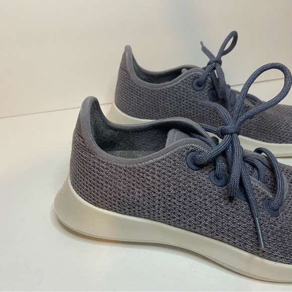 Allbirds Heather Blue Tree Runners Women’s Sneakers - Picture 6 of 8